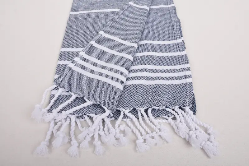 Monogramm Handtuch, 38x18 Baumwollstreifenhandtuch, monogrammiertes Handtuch, Handtücher mit Handgröße, Brautduschengeschenk, Freundesgeschenk, Hochzeitsgeschenk - 8