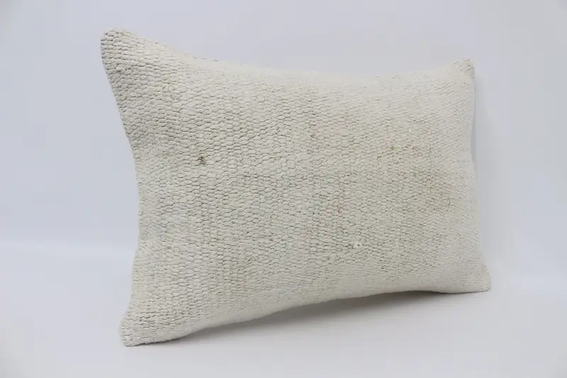 Kilim Pillow Cover, 16x24 Yellow Pillow Cover, Accent Cushion Cover, Throw Kilim Pillow, Cushion Case, Couch Pillow, Handmade Kilim Cushion - 3