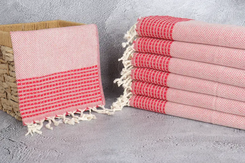 Spa Towel, 40x20 Cotton Striped Towel, Personalized Dish Towel, Bridesmaid Gifts, Monogrammed Hand Towel, Home Decor Gifts, Employee Gifts - 3