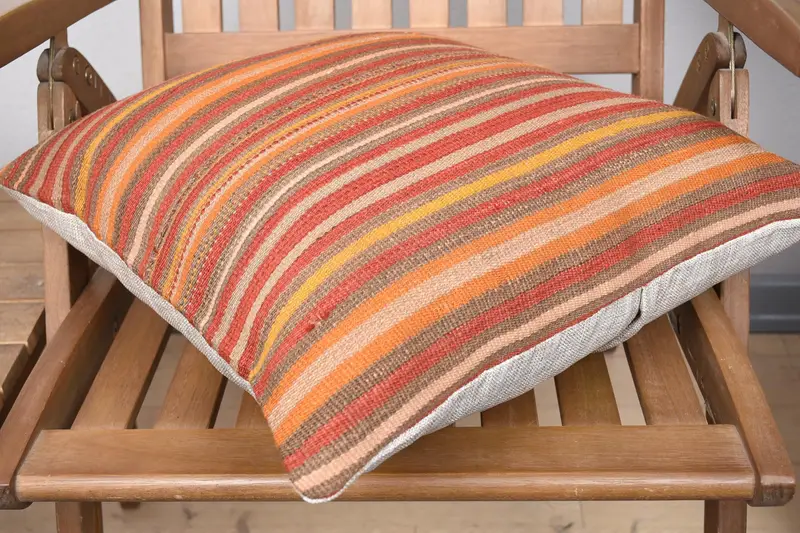 18x18 Red Pillow Sham, Pillow for Sofa, Pillow Cover, Chair Pillow Sham, Home Decor Pillow, Interior Designer Pillow - 4