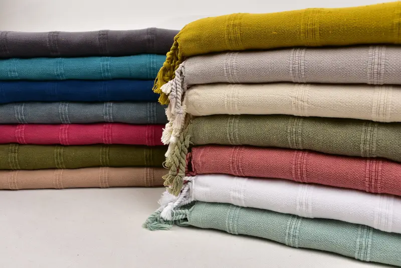 44x24 Cotton Stonewashed Towel, Monogram Hand Towel, Christmas Hand Towel, Wedding Gift, Monogrammed Turkish Towel, Turkish Towel Hand Towel - 1