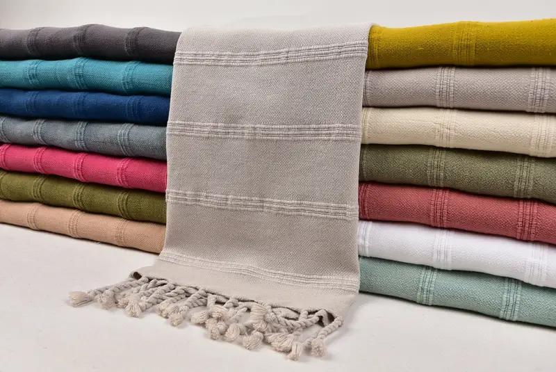 44x24 Cotton Stonewashed Towel, Monogram Hand Towel, Christmas Hand Towel, Wedding Gift, Monogrammed Turkish Towel, Turkish Towel Hand Towel - 2