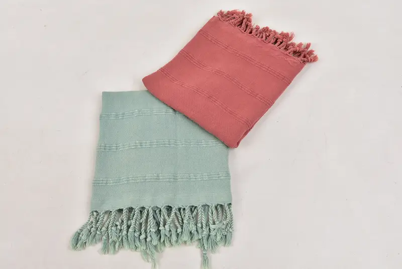 44x24 Cotton Stonewashed Towel, Monogram Hand Towel, Christmas Hand Towel, Wedding Gift, Monogrammed Turkish Towel, Turkish Towel Hand Towel - 7