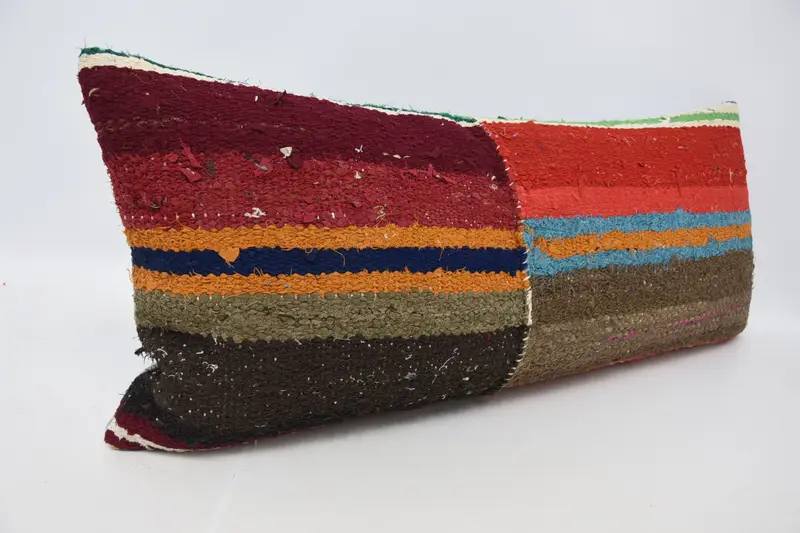 Anatolian Cushion Case, 16x36 Red Pillow Case, Vintage Pillow, Pastel Cushion Cover, Toss Cushion Case, Boho Pillow Sham Cover, Pillow, Gift Pillow - 3