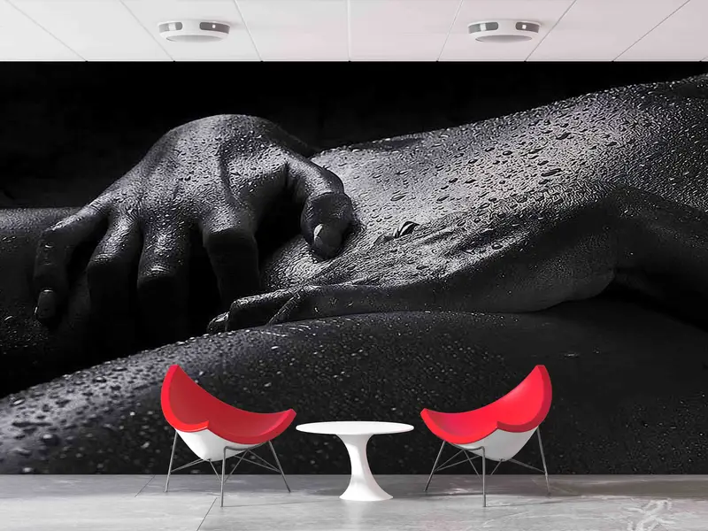 Sensual Woman Poster, Sexy Wall Painting, Wall Decorations, 3D Printing, 3D Origami, Erotic Wallpaper, Bedroom Wall Paper, Mature Wall Art - 3