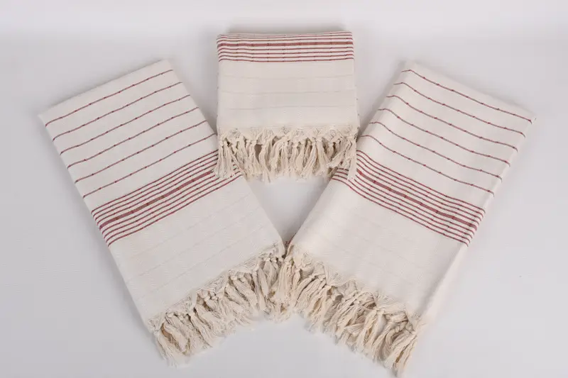 70x40 Cotton Striped Towel, Bridal Shower Favors, Summer Towel, Fouta towel, Gift Towel, Florida Bachelorette Party Favors, Personalized Gift - 6