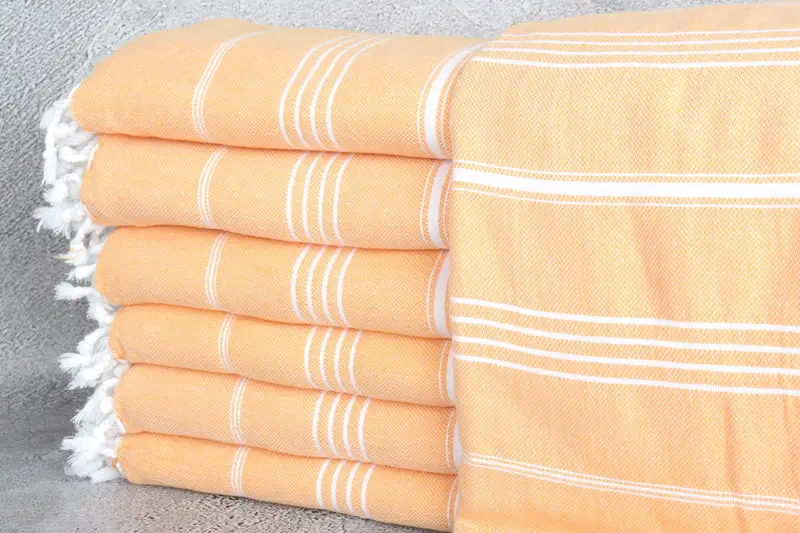 Bridesmaid Gifts, 88x60 Cotton Striped Towel, Custom Shower Curtain, Christmas Tablecloth, Personalized Gifts, Best Friend Gift, Throw Blanket Couch - 1