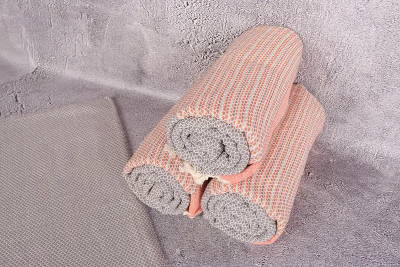 Customized Turkish Towel, 64x40 Cotton Diamond Towel, Turkish beach towel, Welcome Wedding Gift, Monogram Beach Towel, Custom Wedding Gifts - 8