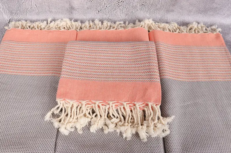Customized Turkish Towel, 64x40 Cotton Diamond Towel, Turkish beach towel, Welcome Wedding Gift, Monogram Beach Towel, Custom Wedding Gifts - 4