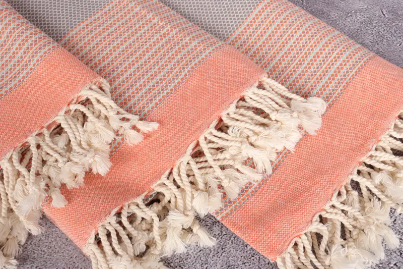 Customized Turkish Towel, 64x40 Cotton Diamond Towel, Turkish beach towel, Welcome Wedding Gift, Monogram Beach Towel, Custom Wedding Gifts - 5