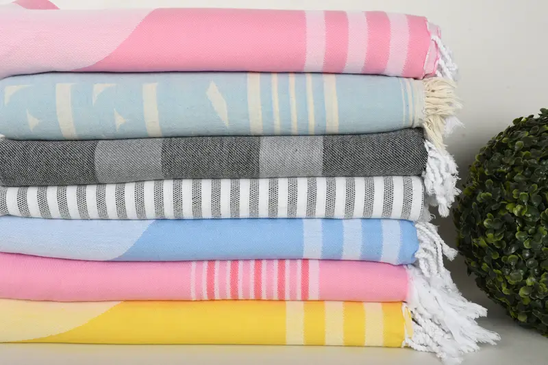 Beach Towel Monogram, 70x40 Cotton Set of 8 Towel, Bachelorette Beach Towel, Gift For Coworker, Personalized Gift, Custom Wedding Gift, Gift For Him - 3
