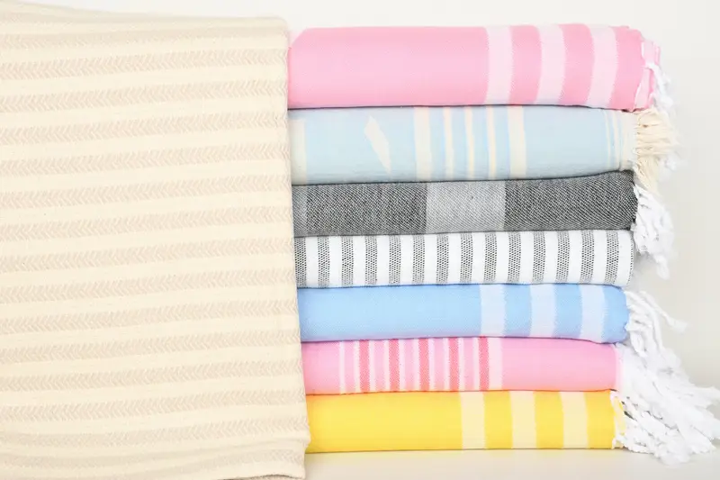 Beach Towel Monogram, 70x40 Cotton Set of 8 Towel, Bachelorette Beach Towel, Gift For Coworker, Personalized Gift, Custom Wedding Gift, Gift For Him - 1