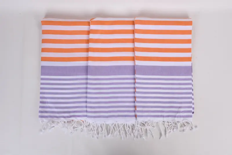Custom Beach Towel, Monogram Turkish Bath Towel, Summer Gift, Decorative Towel, 68x36 Cotton Striped Towel, Beach towel, Best Friend Gift Ideas - 7