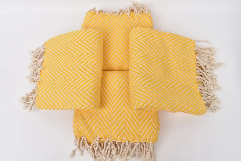 Fouta towel, 70x40 Cotton Striped Towel, Family Gift, Holiday Towel, Turkish Towel Beach, Thin and lightweight Turkish peshtemal, Bachelorette Gifts - 6