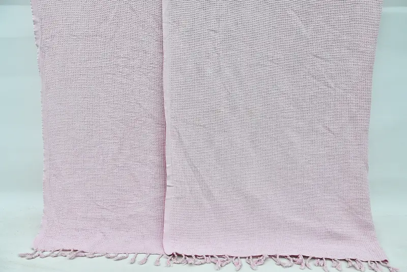 80x68 Cotton Waffle Towel, Throw Blanket Couch, Turkish Throw Blanket, Bridesmaid Gifts Personalized, Woven Throw Blanket, Bridal Shower Gift - 8