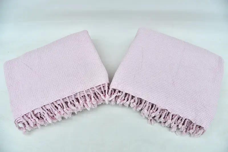 80x68 Cotton Waffle Towel, Throw Blanket Couch, Turkish Throw Blanket, Bridesmaid Gifts Personalized, Woven Throw Blanket, Bridal Shower Gift - 7