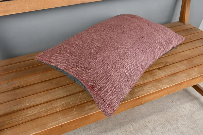 Tapestry Pillow Sham, Interior Designer Pillow, Boho Pillow, Decorative Throw Pillow, 16x24 Brown Cushion Case, Turkish Kilim Pillow, Pillow Case - 2