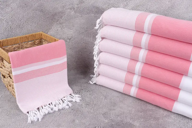 Bridesmaid Gifts, Bachelorette Party Gifts Bridesmaids, Spa Gift Towel, 68x40 Cotton Striped Towel, Birthday Gift, Personalized Wedding Gift - 3