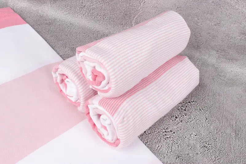 Bridesmaid Gifts, Bachelorette Party Gifts Bridesmaids, Spa Gift Towel, 68x40 Cotton Striped Towel, Birthday Gift, Personalized Wedding Gift - 7