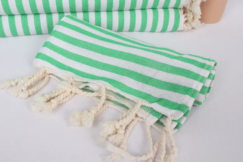 First Wedding Anniversary Gift, Turkish Tea Towel, Holiday Towel, Bridesmaid Gifts, Memorial Gift, 40x18 Cotton Striped Towel, Turkish Hand Towel - 4