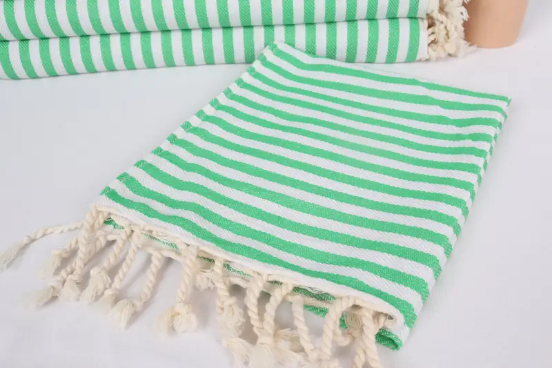 First Wedding Anniversary Gift, Turkish Tea Towel, Holiday Towel, Bridesmaid Gifts, Memorial Gift, 40x18 Cotton Striped Towel, Turkish Hand Towel - 5