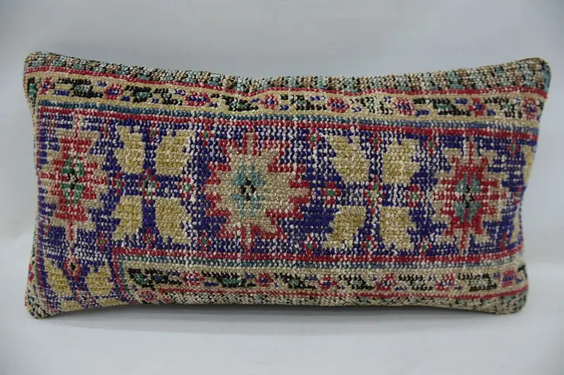 Pillow for Couch, Kilim Pillow, Gift Pillow, Farmhouse Pillow Case, 12x24 Beige Pillow Cover, Cushion Cover, Vintage Kilim Pillow Cushion Case - 4