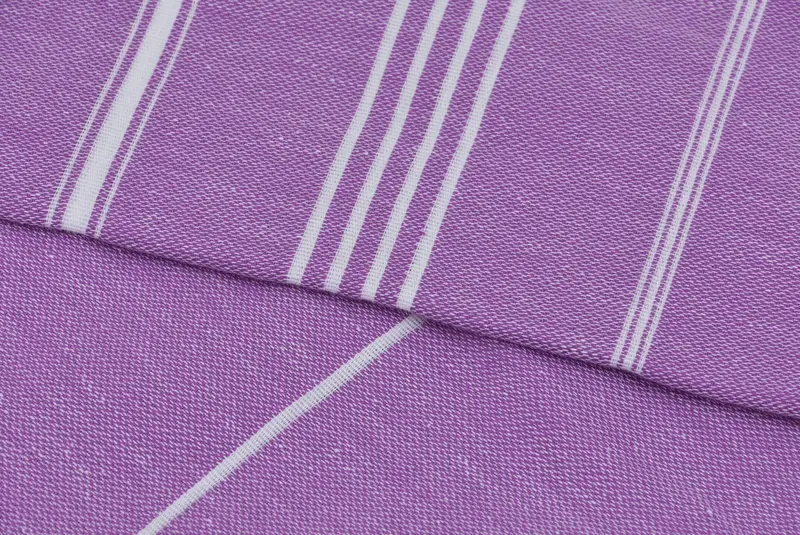 Luxury Turkish peshtemal beach towel, Thin towel, Gift For Her, Monogrammed Beach Towel, 70x40 Cotton Striped Towel, Wedding Gift For Bride - 5