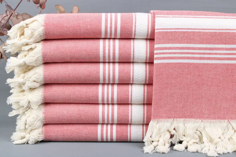 Personalized Turkish Towel, Beach Towel, Beige, 40x71 Inches