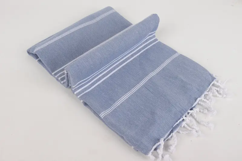 Absorbent towel, 70x40 Cotton Striped Towel, Housewarming Gift, Spa Towel, Anniversary Gift For Her, Turkish Towel Bulk, Personalized Wedding Gift - 6