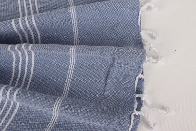 Absorbent towel, 70x40 Cotton Striped Towel, Housewarming Gift, Spa Towel, Anniversary Gift For Her, Turkish Towel Bulk, Personalized Wedding Gift - 8