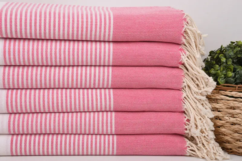 Scarf Towel, 70x40 Cotton Striped Towel, Wedding Gift For Bride, Personalized Gift, Personalized Towel, Peshtemal Towel USA, Quick-dry peshtemal - 2