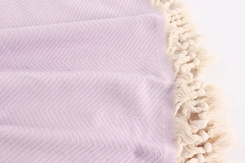 Turkish Blanket, Best Friend Wedding Gift, Woven Throw Blanket, Turkish Tablecloth, Bedspread, 84x68 Cotton Zig zag Towel, Bachelor Party Gifts - 8