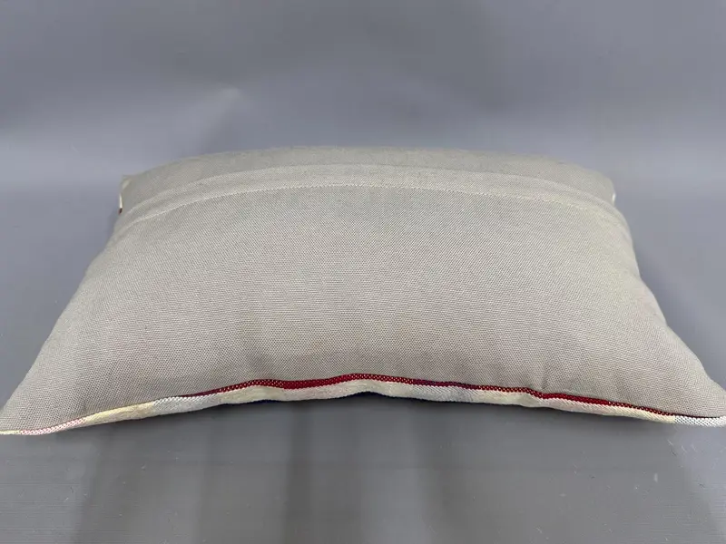 Pillow Cover, Vintage Pillow Cover, Vintage Kilim Pillow, Handmade Kilim Cushion, Kilim Cushion Sham, Decorative Cushion, 12x20 White Pillow Case - 7