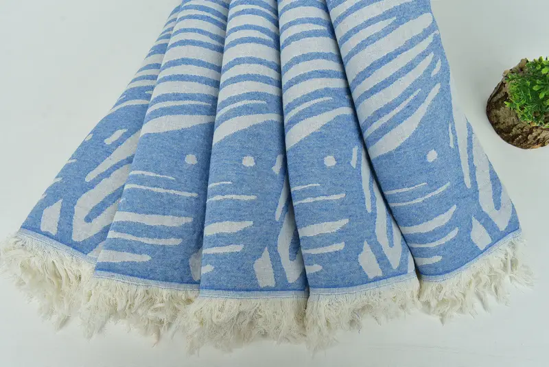 Turkish Towel USA, Decorative Towel, Custom Wedding Gifts, Quick-dry towel, 70x40 Cotton Floral Design Towel, Bridal Party Gifts, Embroidery Towel - 5