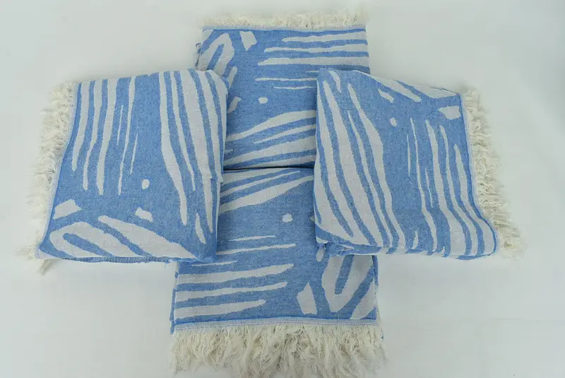 Turkish Towel USA, Decorative Towel, Custom Wedding Gifts, Quick-dry towel, 70x40 Cotton Floral Design Towel, Bridal Party Gifts, Embroidery Towel - 7