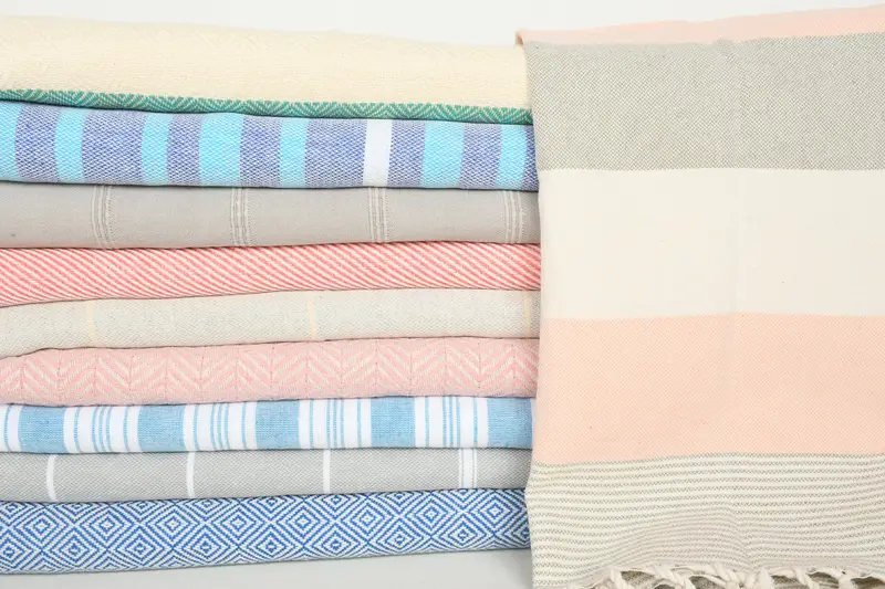 Gift For Her, Turkish Tea Towel, Summer Gift, Best Wedding Gift, Monogram Hand Towel, 36x18 Cotton Set of 10 Towel, Personalized Gift, Turkish Towel - 2