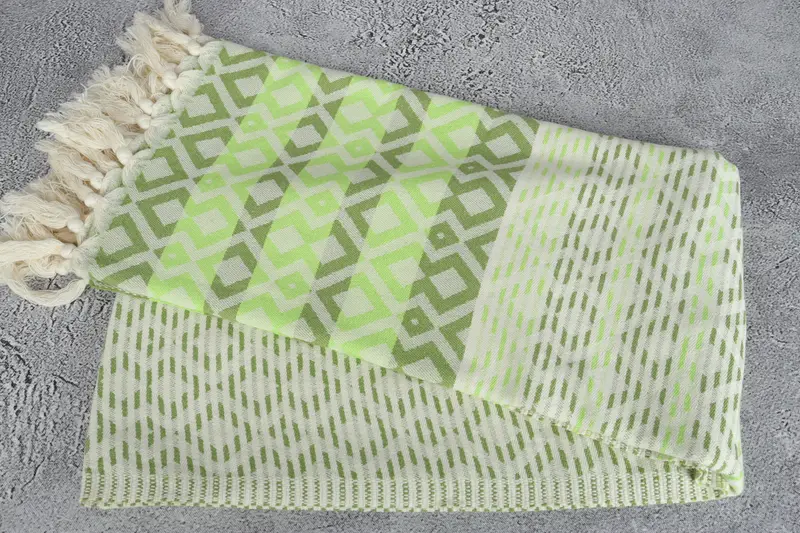 Best Friend Gift, Bath towel, Wedding Favors, Bachelorette Towel, Personalized Turkish Beach Towel, 70x40 Cotton Diamond Towel, Bridal Party Gifts - 6
