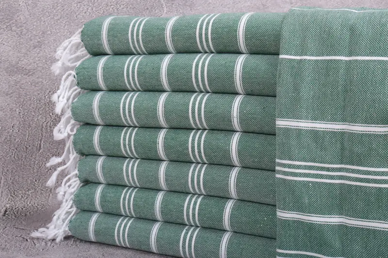 Engagement Gift, Wedding Favors, Gift For Her, 40x24 Cotton Striped Towel, Personalized Kitchen Towel, Personalized Gift, Valentine Day Gift For Her - 1