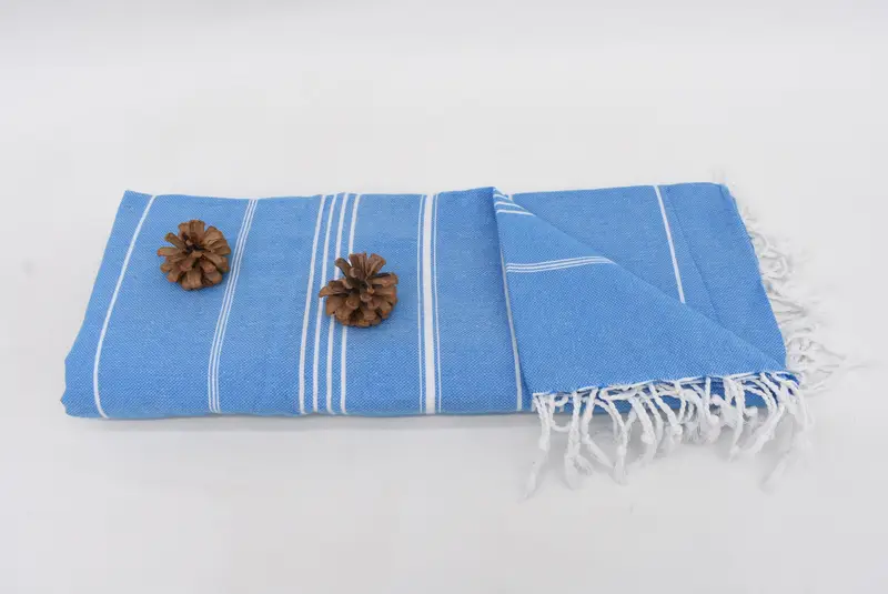 96x80 Cotton Striped Towel, Embroidered Bedspread, Girl Trip Party Favor, Organic Throw, Woven Throw Blanket, Throw Blanket Couch, Bridesmaid Gifts - 8