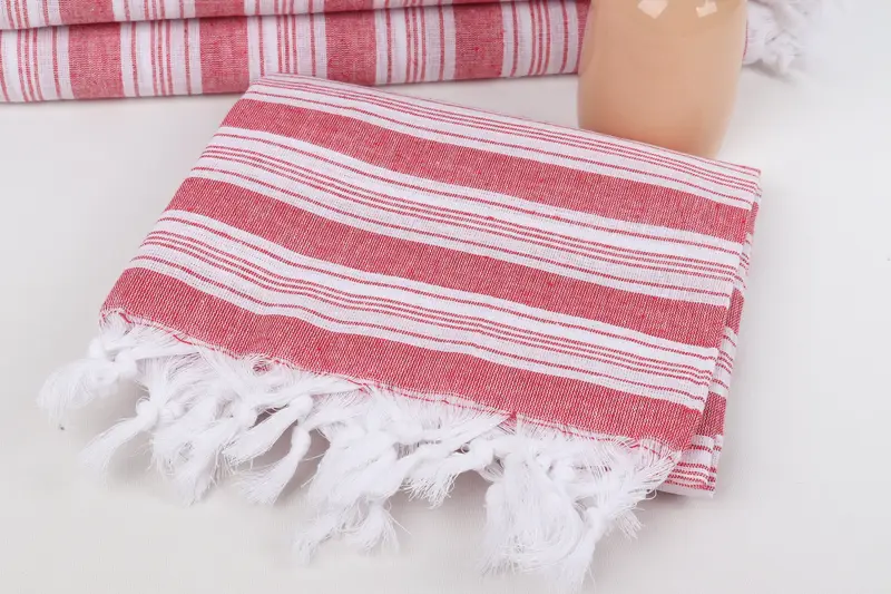 Pool Towels, Personalized Turkish Towel, Custom Towel, Summer Gift Ideas, 70x40 Cotton Striped Towel, Home Decor Towel, Handmade Gift, Holiday Towel - 5