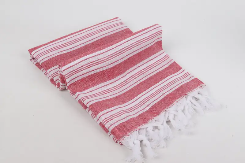 Pool Towels, Personalized Turkish Towel, Custom Towel, Summer Gift Ideas, 70x40 Cotton Striped Towel, Home Decor Towel, Handmade Gift, Holiday Towel - 6
