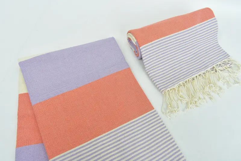 Monogram Beach Towel, Gift For Best Friend, Hammam Towel USA, Bachelorette Party Gifts Bridesmaids, 68x40 Cotton Striped Towel, Housewarming Gift - 7