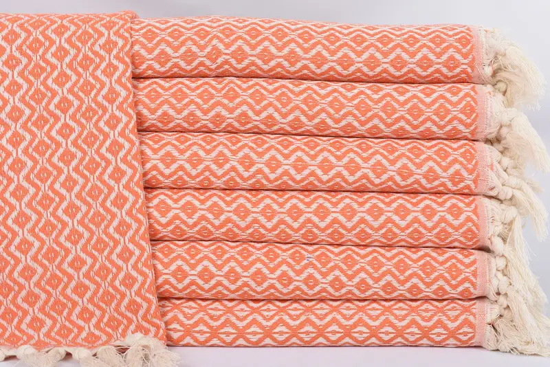Towel With Name, Bulk Order Towel, Personalized Hand Towel, Turkish Tea Towel, Monogrammed Hand Towel, Halloween Gifts, 36x18 Cotton Diamond Towel - 1
