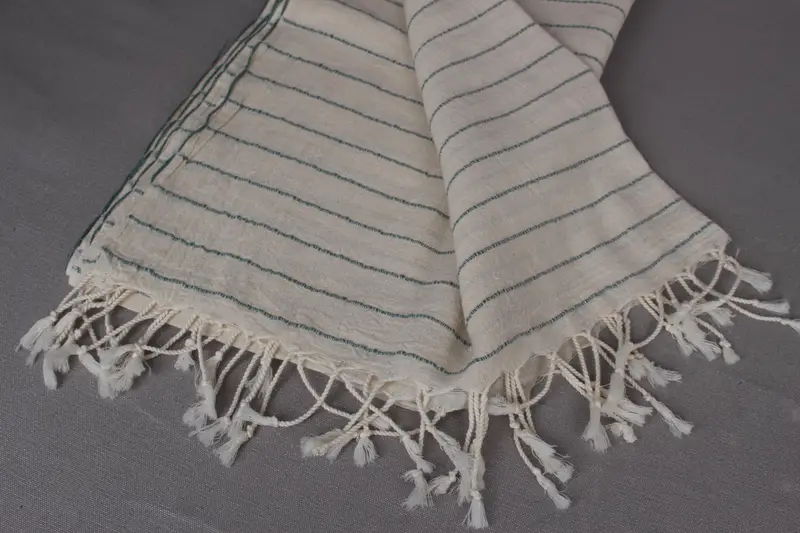 Hammam Towel USA, Lightweight Turkish towel, Beach Size Towel, Bachelorette Party Gift, Spa Gift, Turkish Towel USA, 64x38 Linen Striped Towel - 8