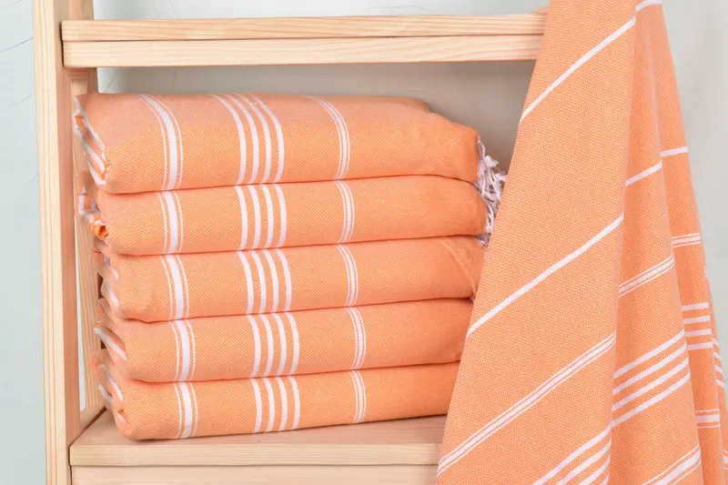 Custom Turkish Towel, Bachelorette Party Favor, Personalized Gift, Personalized Towel, 70x40 Cotton Striped Towel, Bridesmaid Gift Towel, Gym Towel - 2