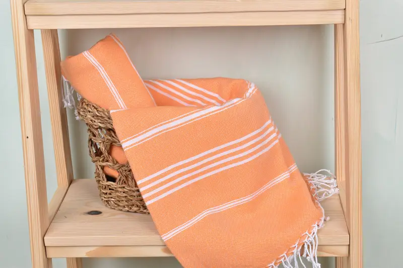 Custom Turkish Towel, Bachelorette Party Favor, Personalized Gift, Personalized Towel, 70x40 Cotton Striped Towel, Bridesmaid Gift Towel, Gym Towel - 4