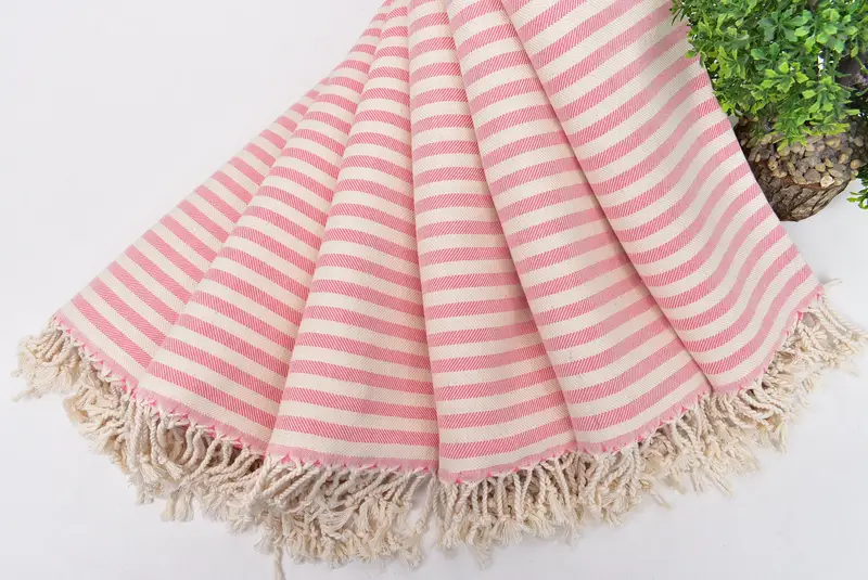 Bridal Shower Gift, 40x24 Cotton Striped Towel, Personalized Kitchen Towel, Monogram Tea Towel, Turkish Tea Towel, Personalized Dish Towel - 4