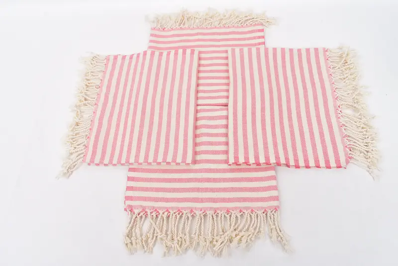 Bridal Shower Gift, 40x24 Cotton Striped Towel, Personalized Kitchen Towel, Monogram Tea Towel, Turkish Tea Towel, Personalized Dish Towel - 6