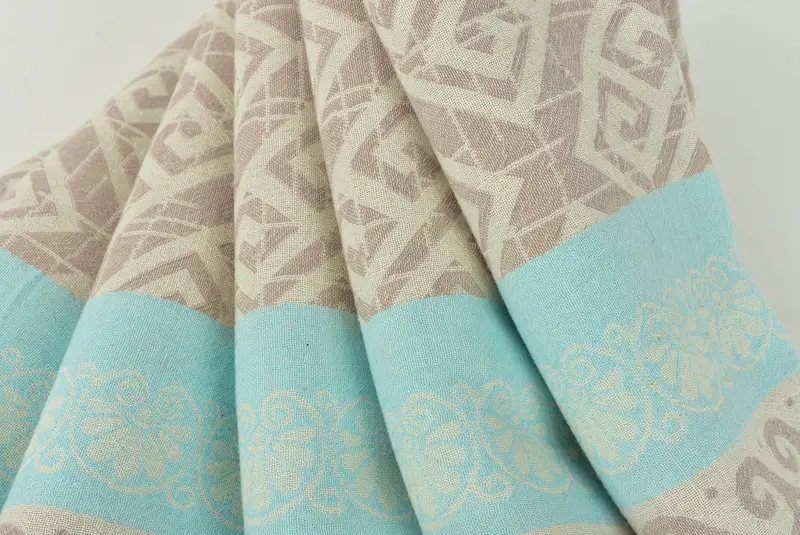 Embroidered Towel, Custom Beach Towel, Bachelor Gifts, 70x36 Cotton Geometric Towel, Wedding Gift For Bride, Scarf Towel, Turkish Towel Monogram - 7