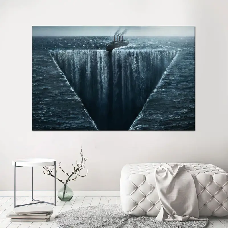 Lienzo de barco Mystic Bermuda Triangle: El enigmático cuento del mar